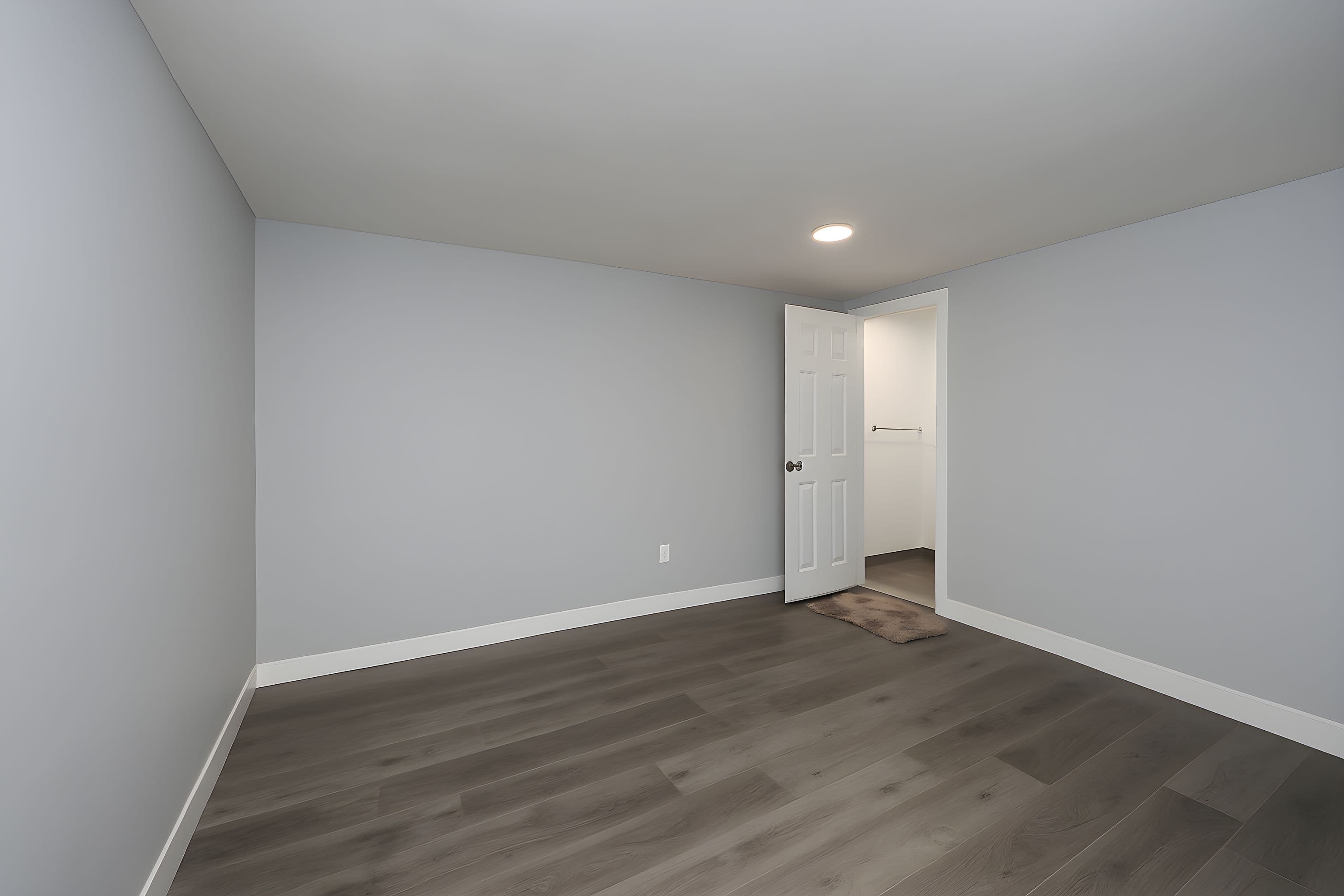 Room virtually staged in Modern style with StageHQ AI virtual staging