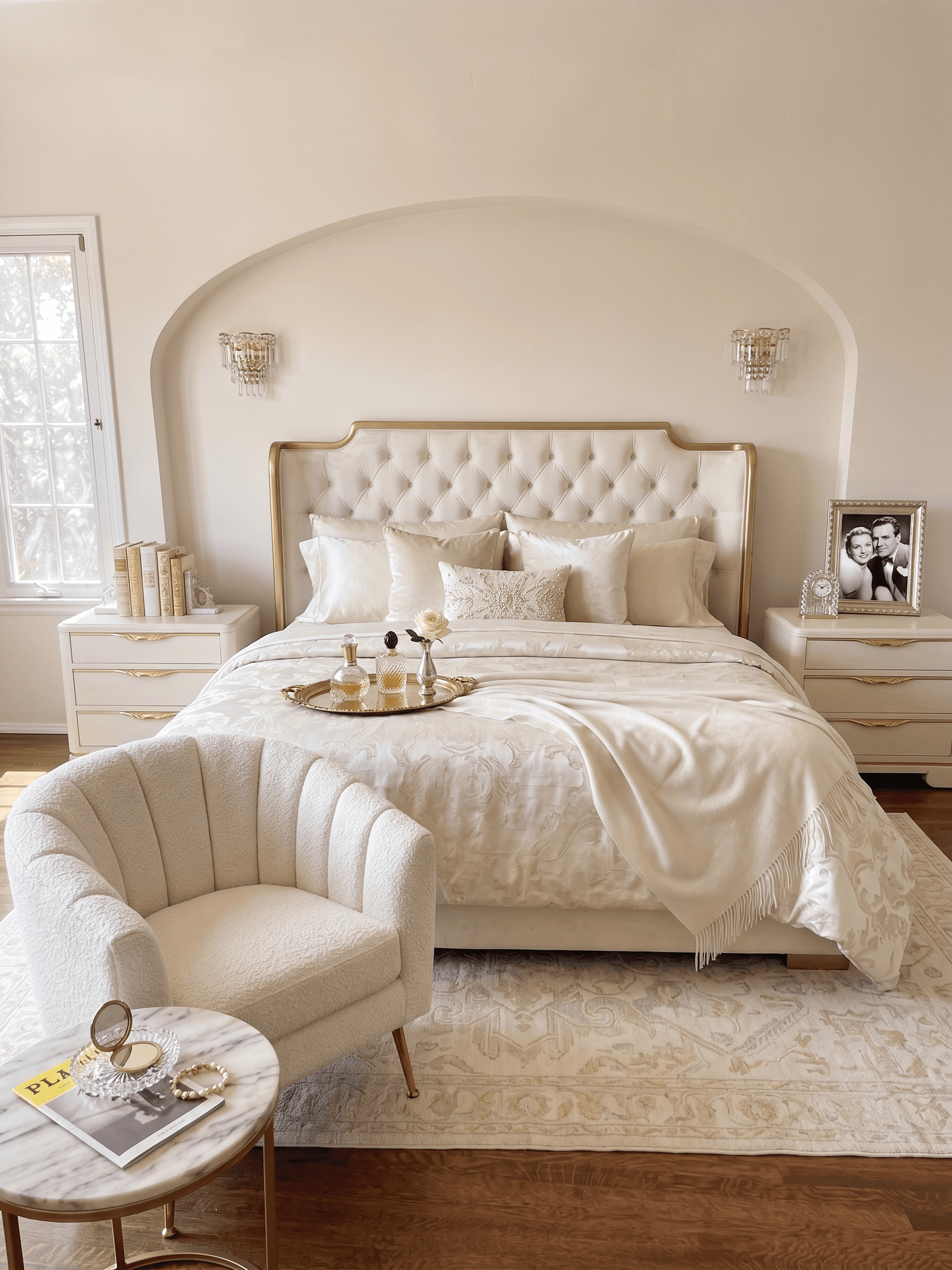 Room virtually staged in Modern style with StageHQ AI virtual staging