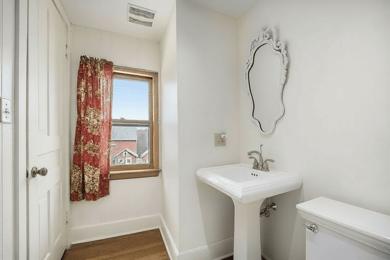 Room virtually staged in Modern style with StageHQ AI virtual staging