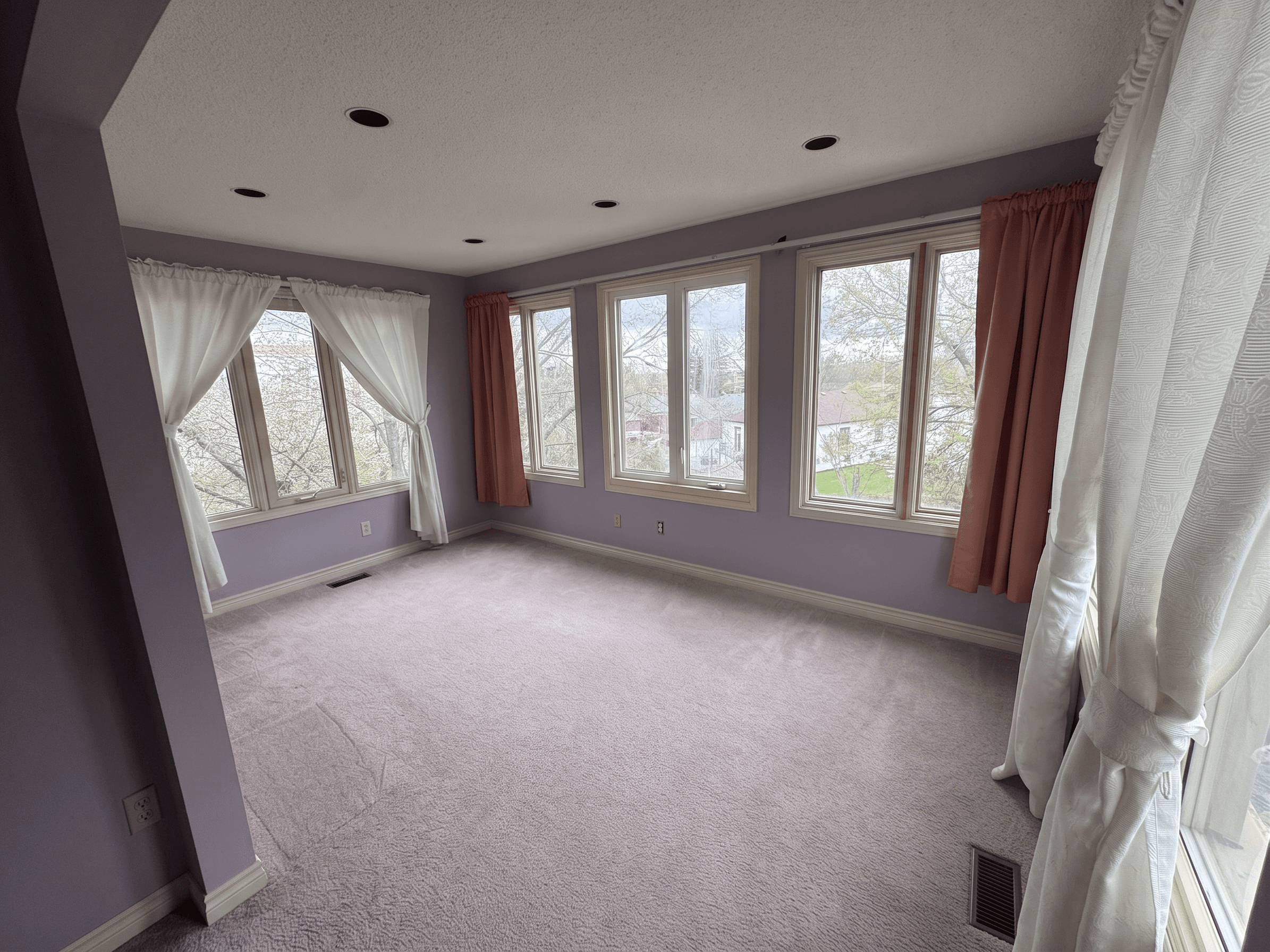 Room virtually staged in Modern style with StageHQ AI virtual staging