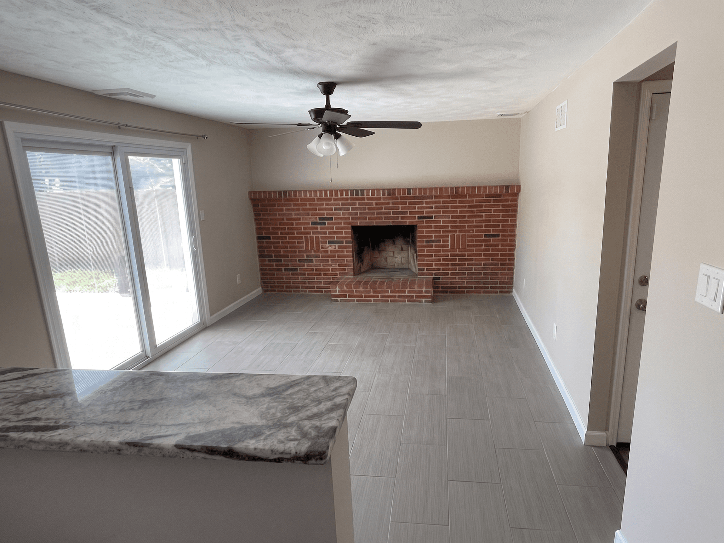 Room virtually staged in Modern style with StageHQ AI virtual staging