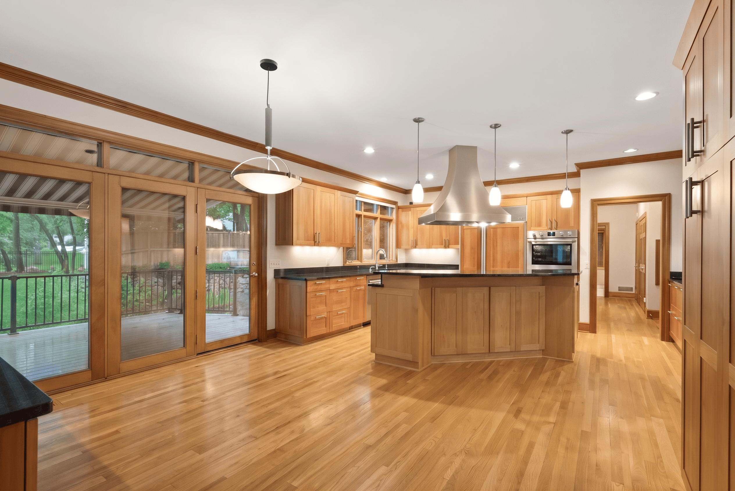 Room virtually staged in Modern style with StageHQ AI virtual staging
