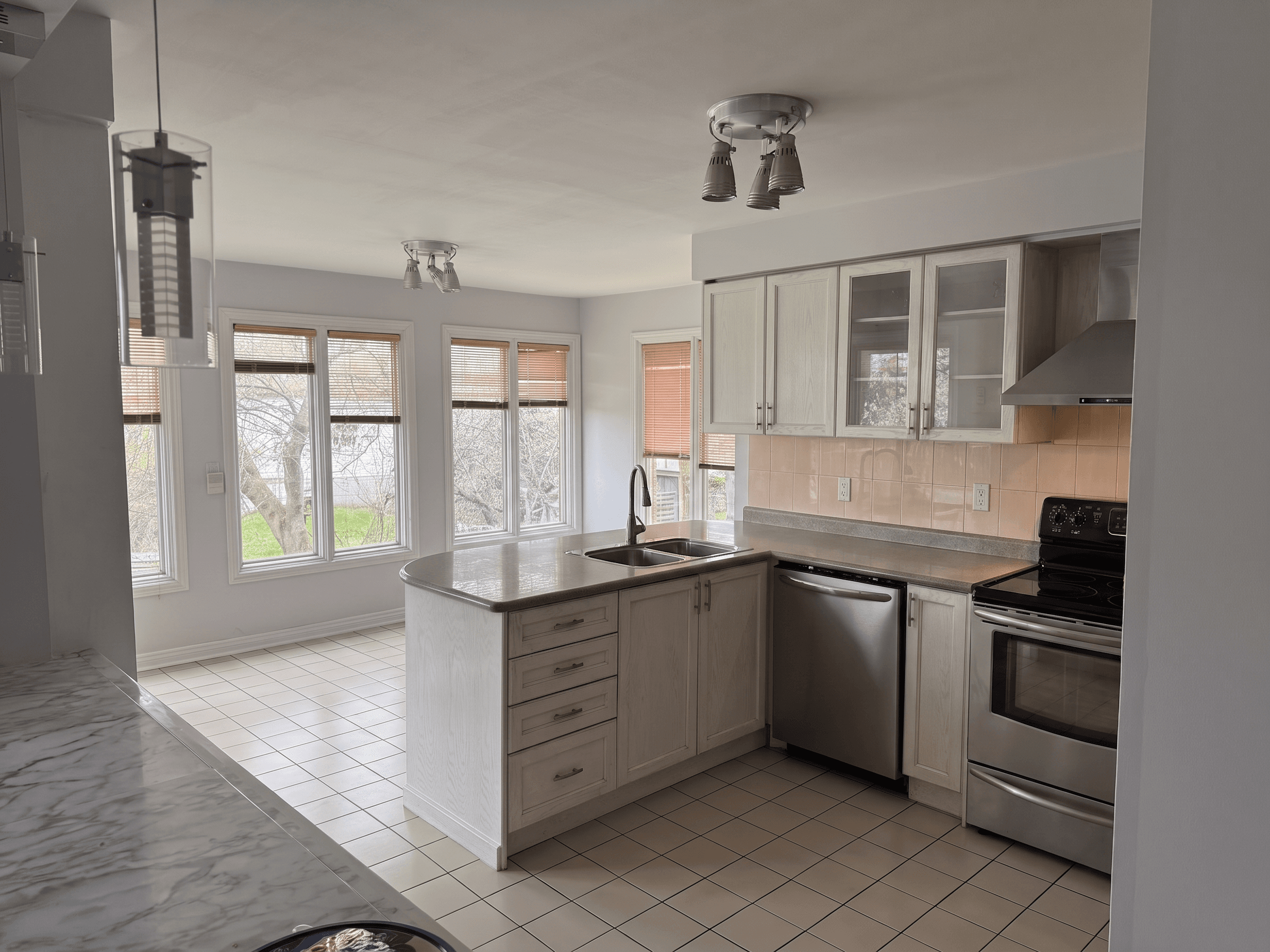 Room virtually staged in Modern style with StageHQ AI virtual staging