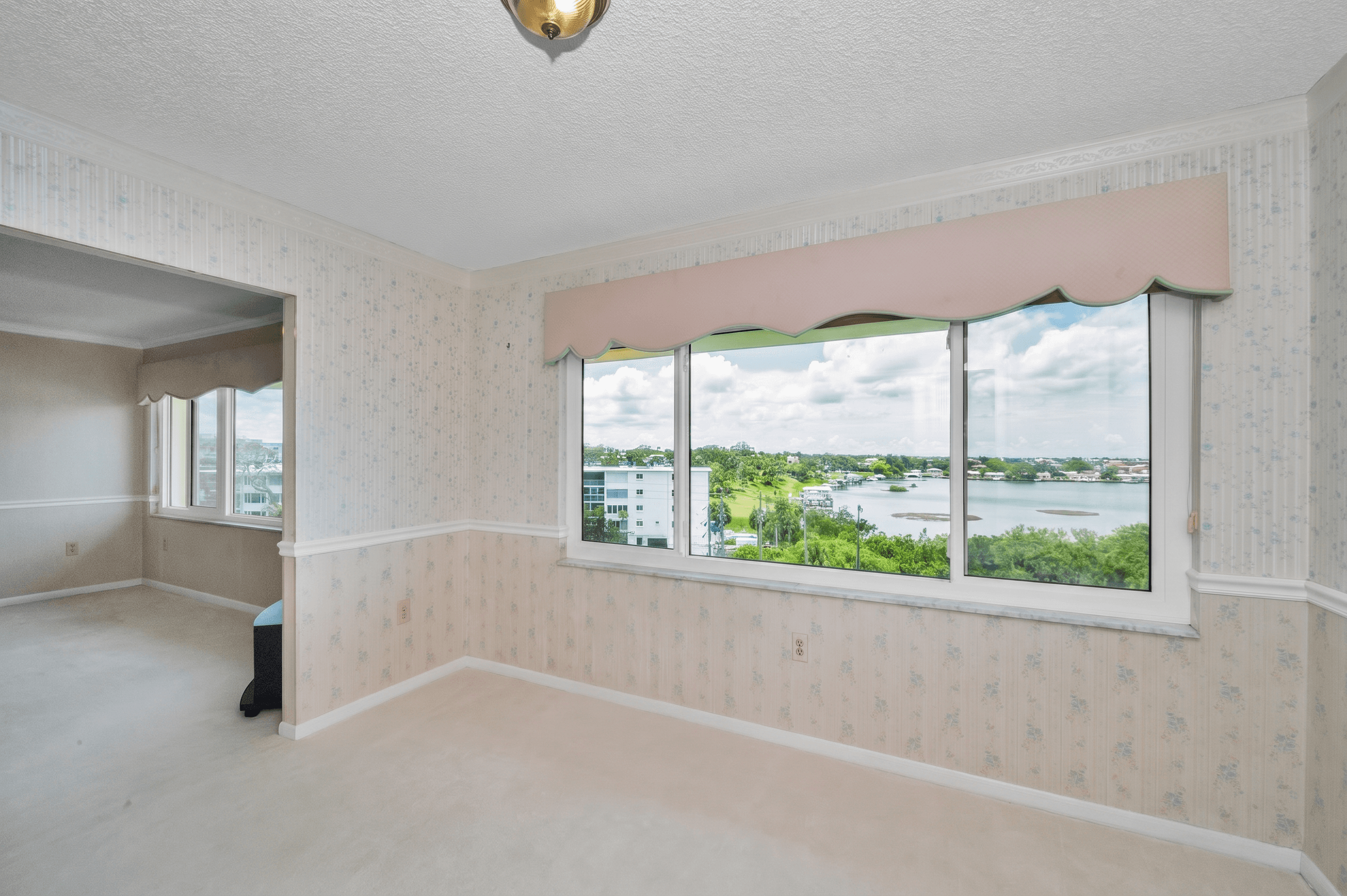 Room virtually staged in Modern style with StageHQ AI virtual staging